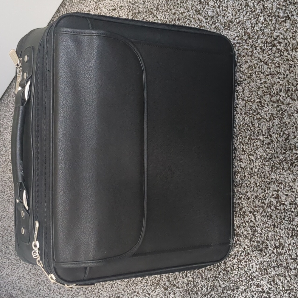 New Fellowes Wheeled Rolling Computer Laptop Case Bag Luggage